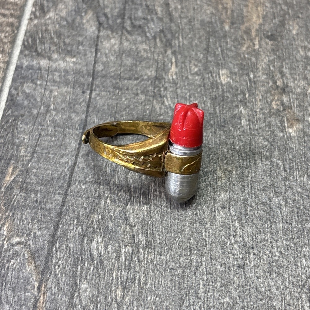 1947 Lone Ranger Atomic Bomb Ring  promotional toy distributed by General Mills